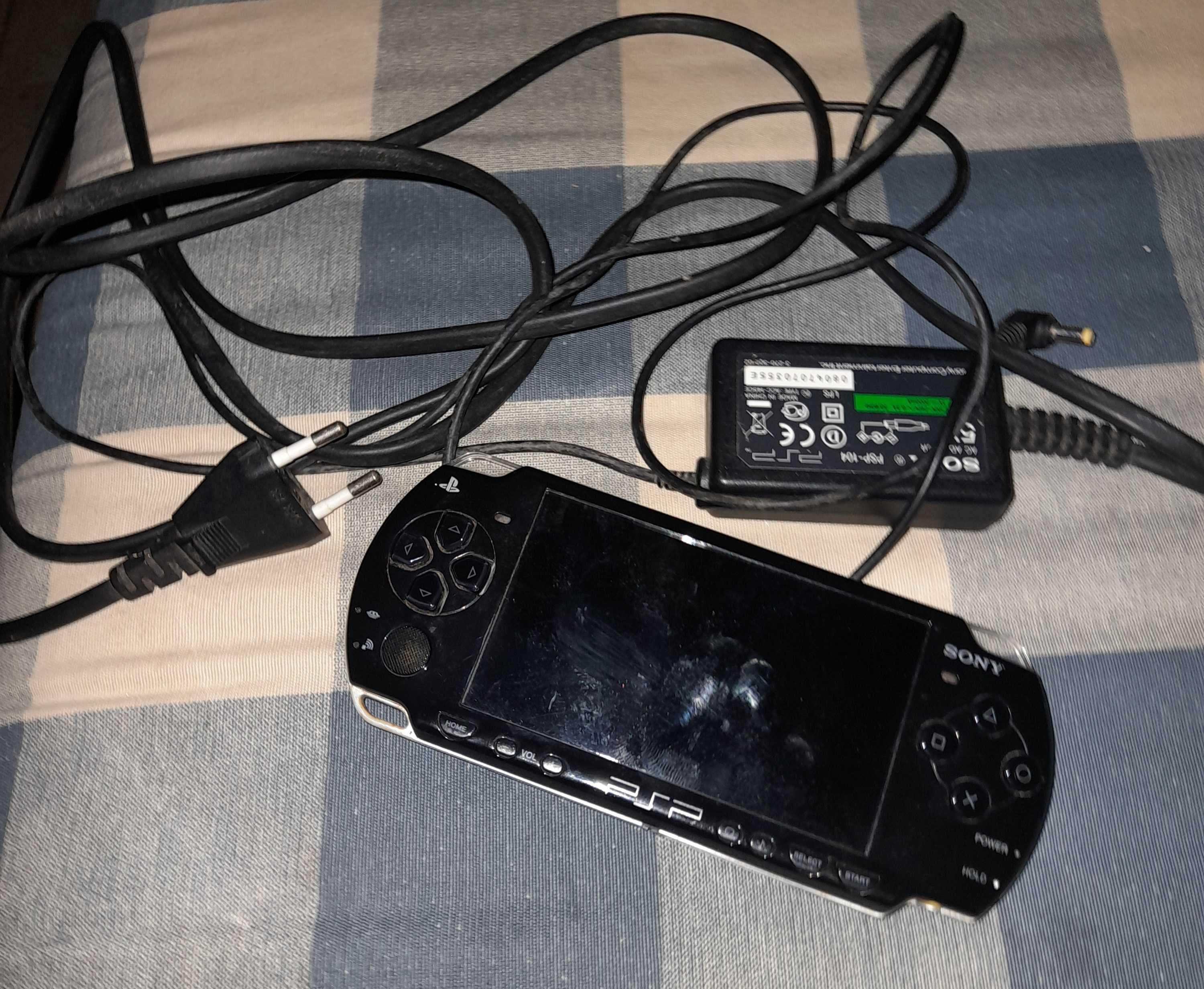 PSP Playstation Portable modelo original desbloqueada c jogos