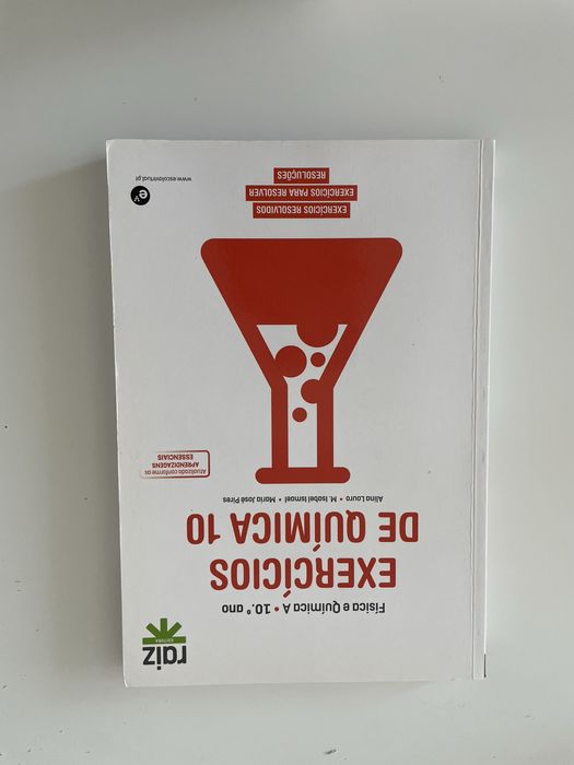 Livro de exercícios de Química