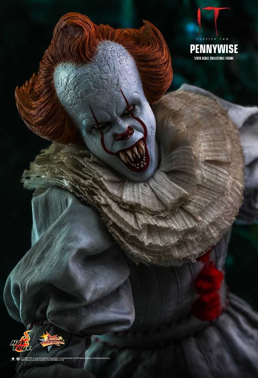 HOT TOYS IT Chapter Two Pennywise 1/6th Scale Collectible Figure.