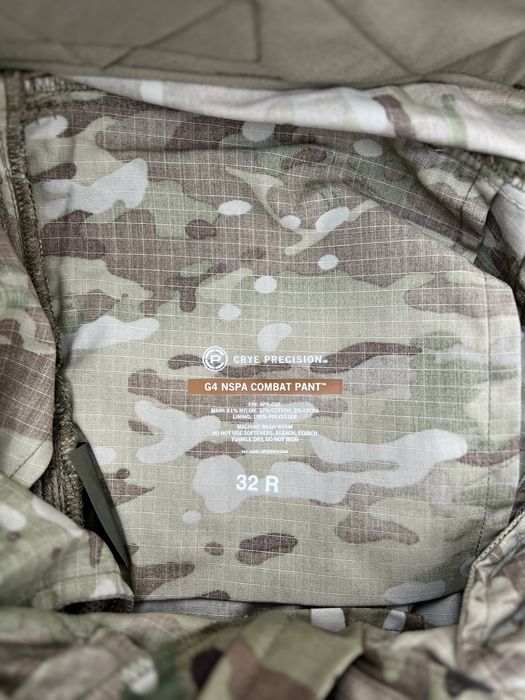 Бойові штани Crye Precision G4 NSPA Combat Pant Multicam 32 Regular