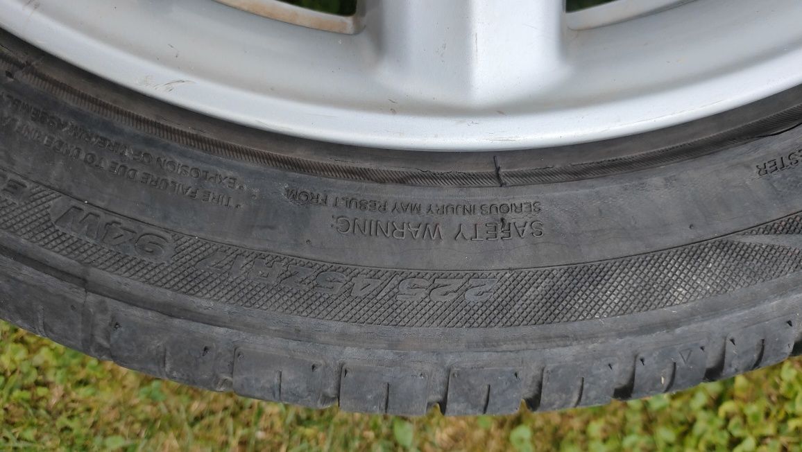 Felgi aluminiowe Honda R17 5x114.3