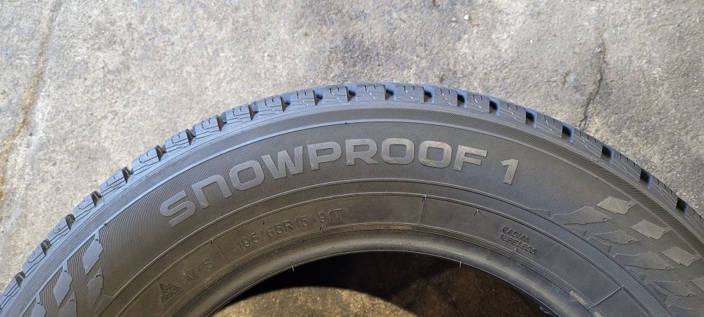 195/65r15 91T Nokian Snowproof 1 z 2023r jak nowe