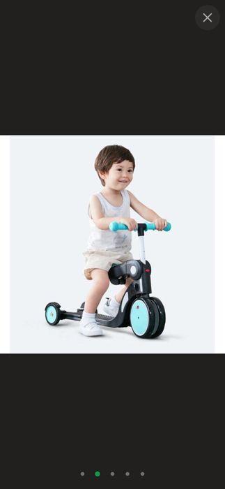 детский беговел-трансформер 5-в-1