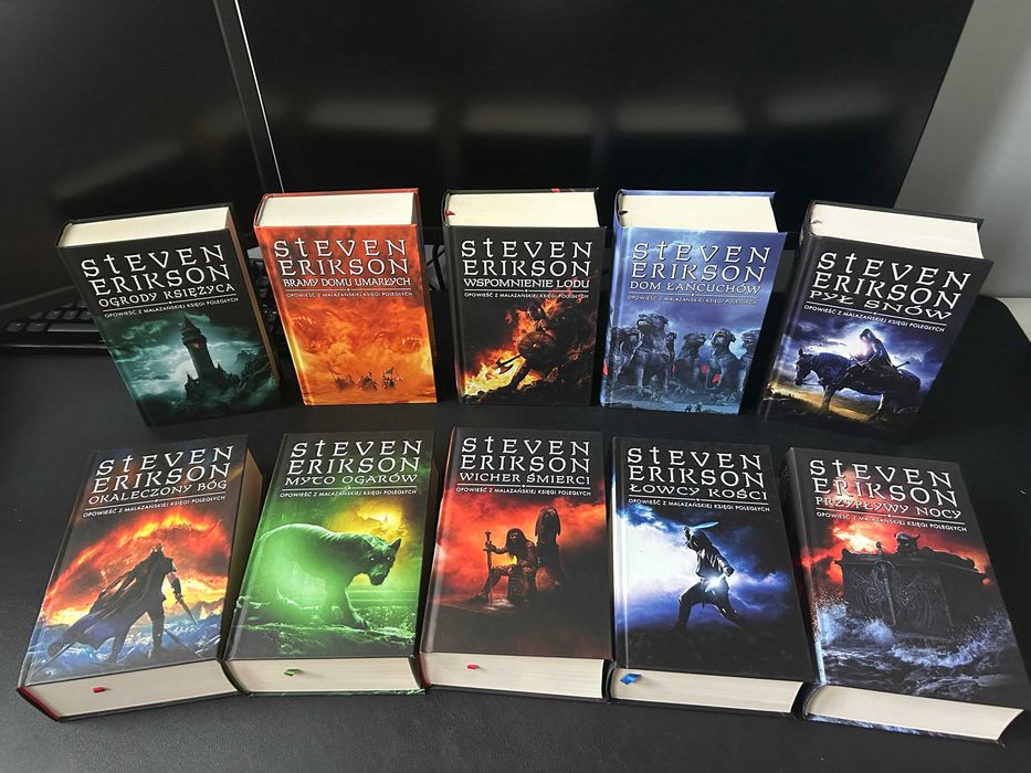 Malazańska Księga Poległych - Steven Erikson - komplet