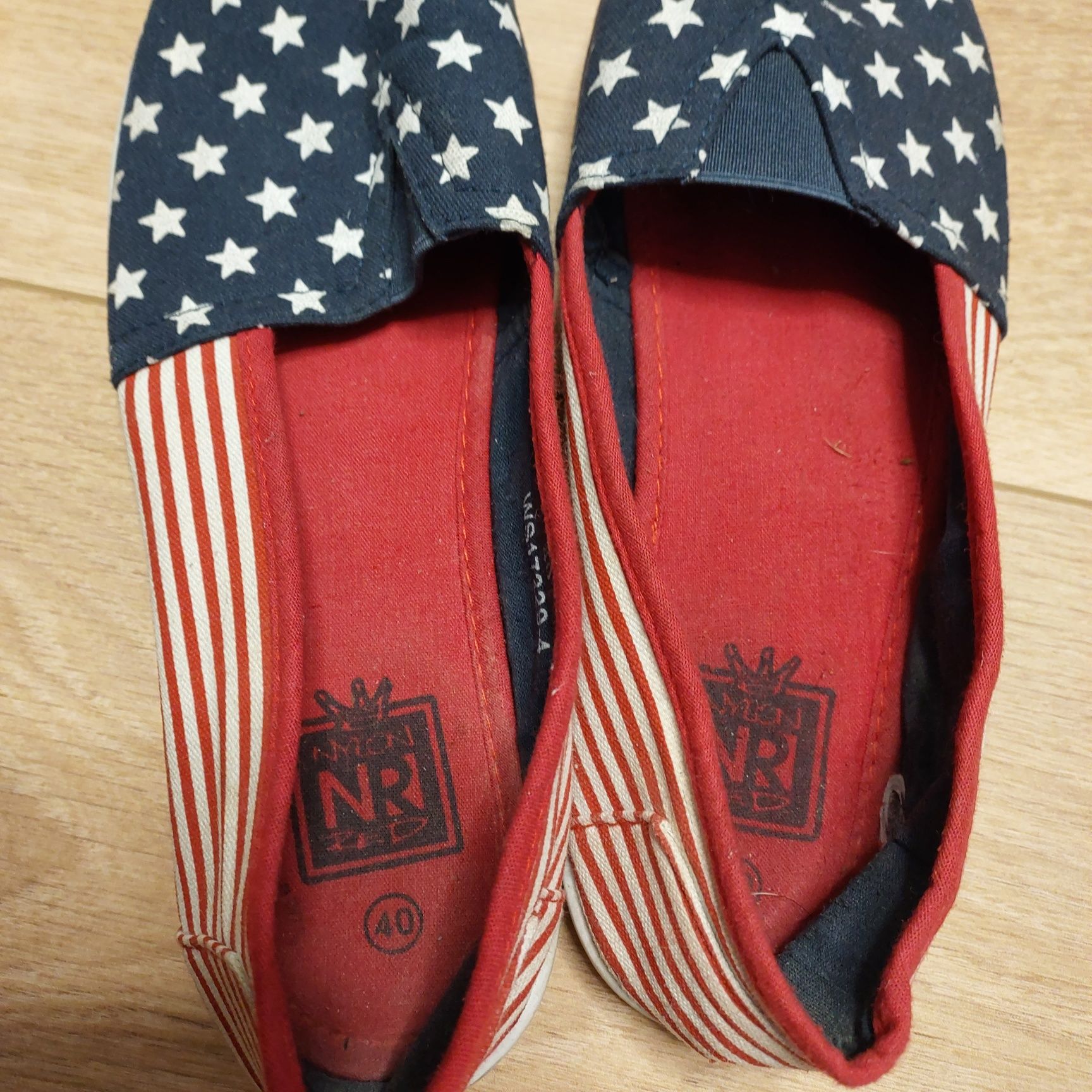 Tenisówki,trampki flaga USA r 40