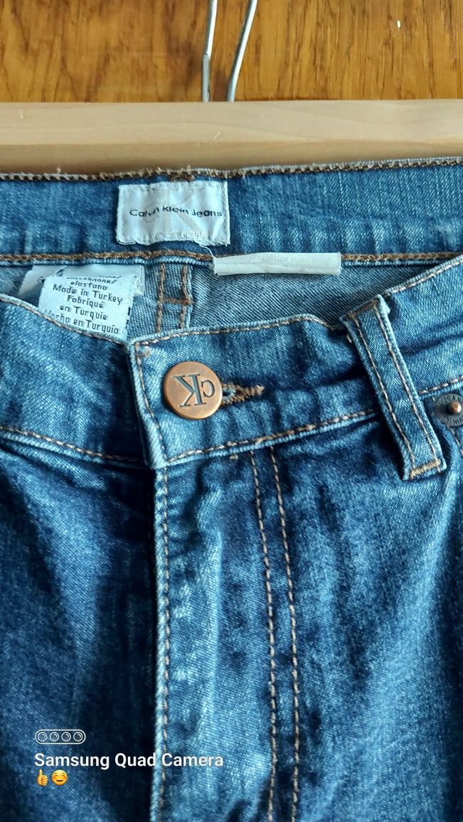 Spodnie jeansowe damskie Calvin Klein S