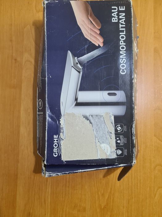 Змішувач для умивальника Grohe Bau Cosmopolitan E 6V (36451000)