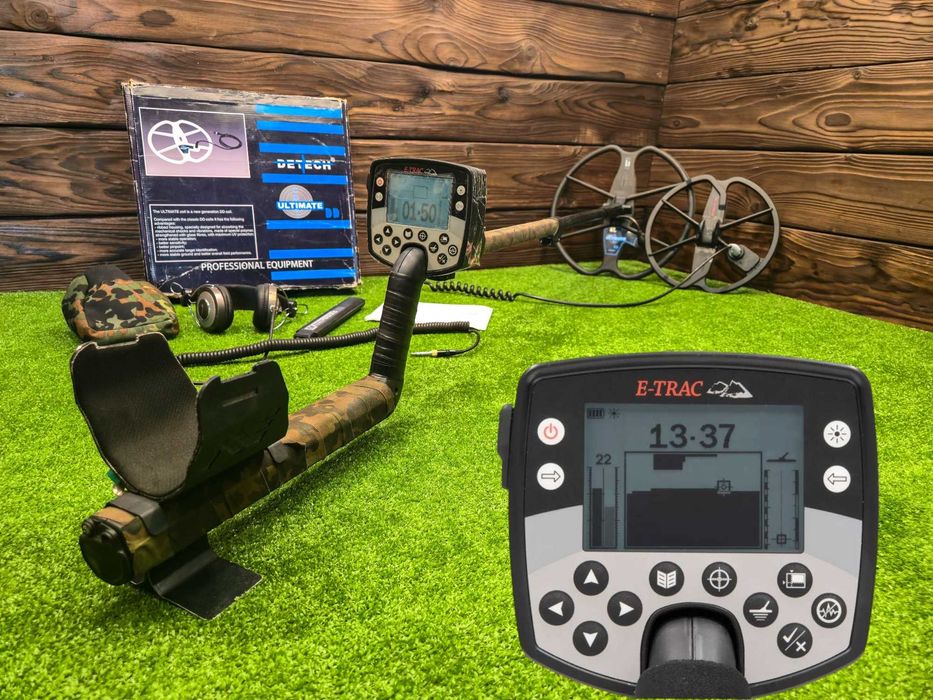 Металошукач Minelab E-Trac