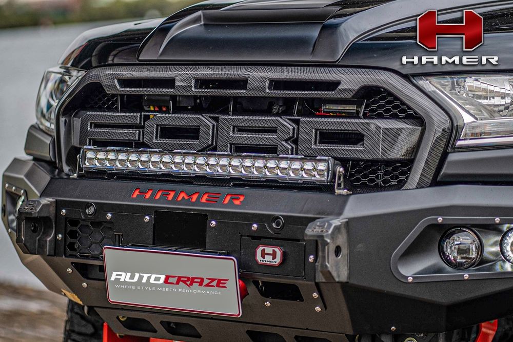 Zderzak przedni stalowy Offroad HAMER King Ford Ranger 16-22