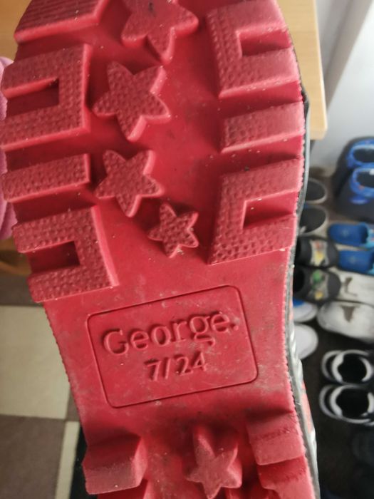 Kalosze dla dziecka rozmiar 29