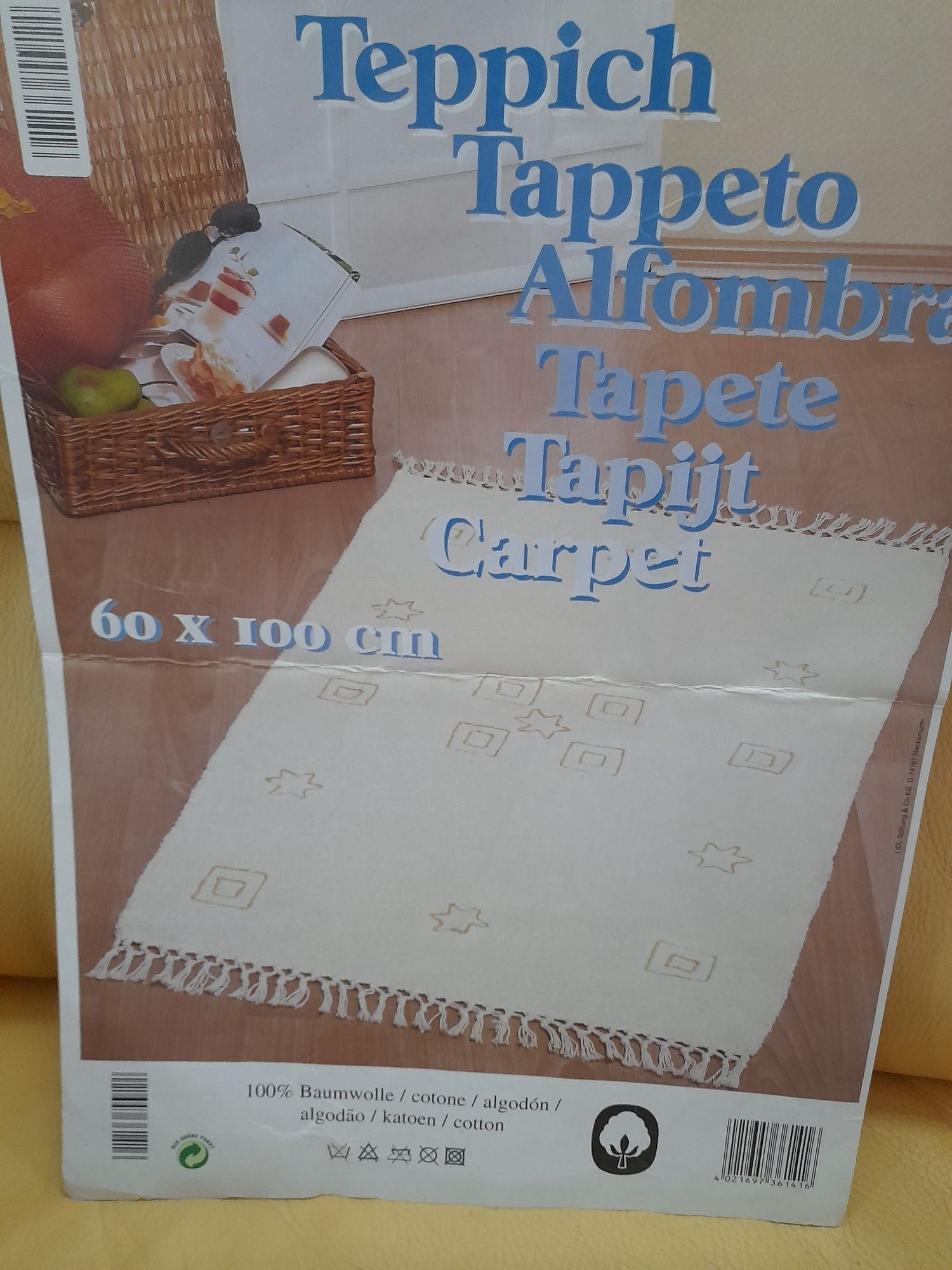 Tapete de algodão