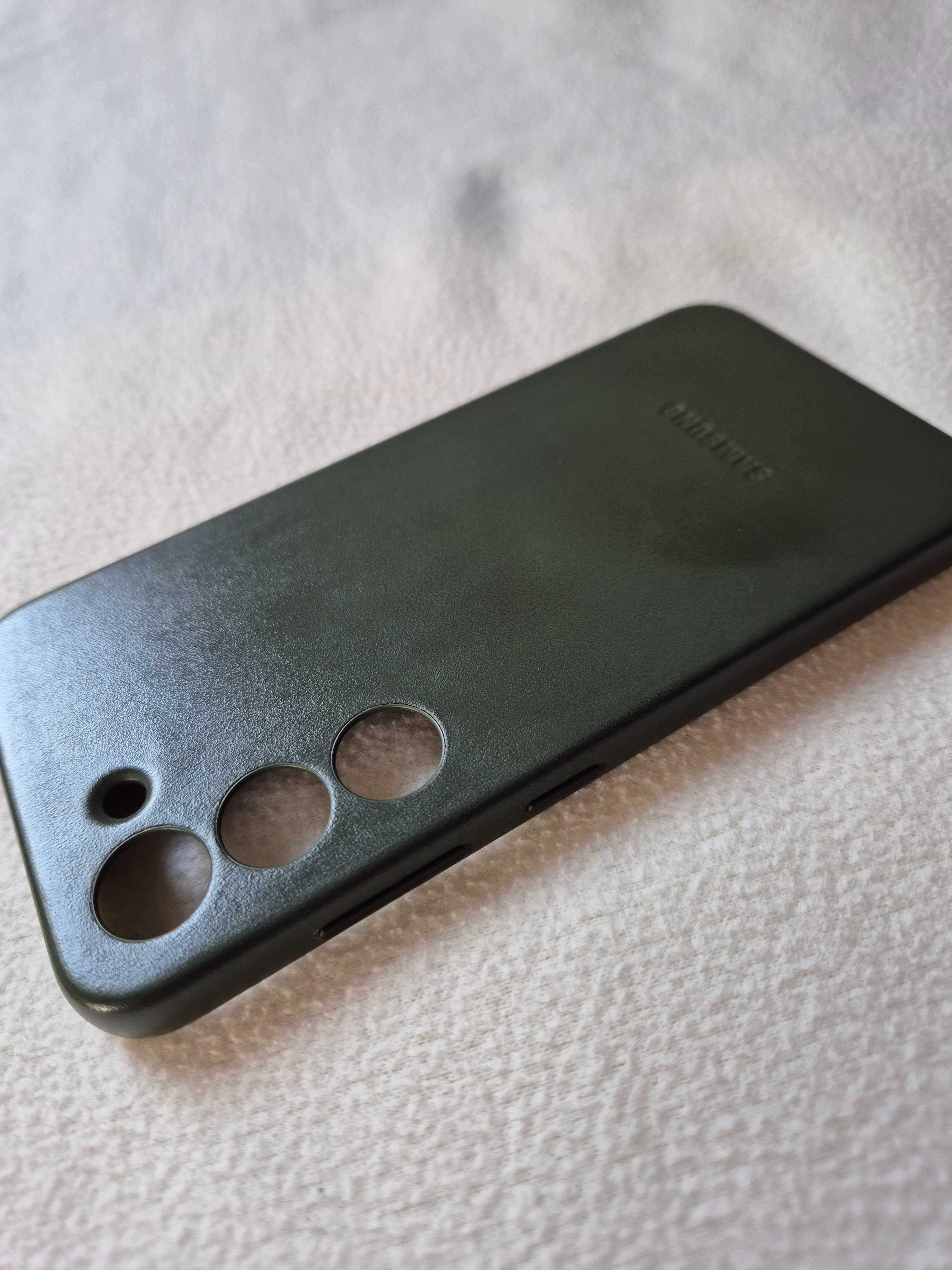 Etui na telefon Samsung Galaxy S23 Leather Case - zielone