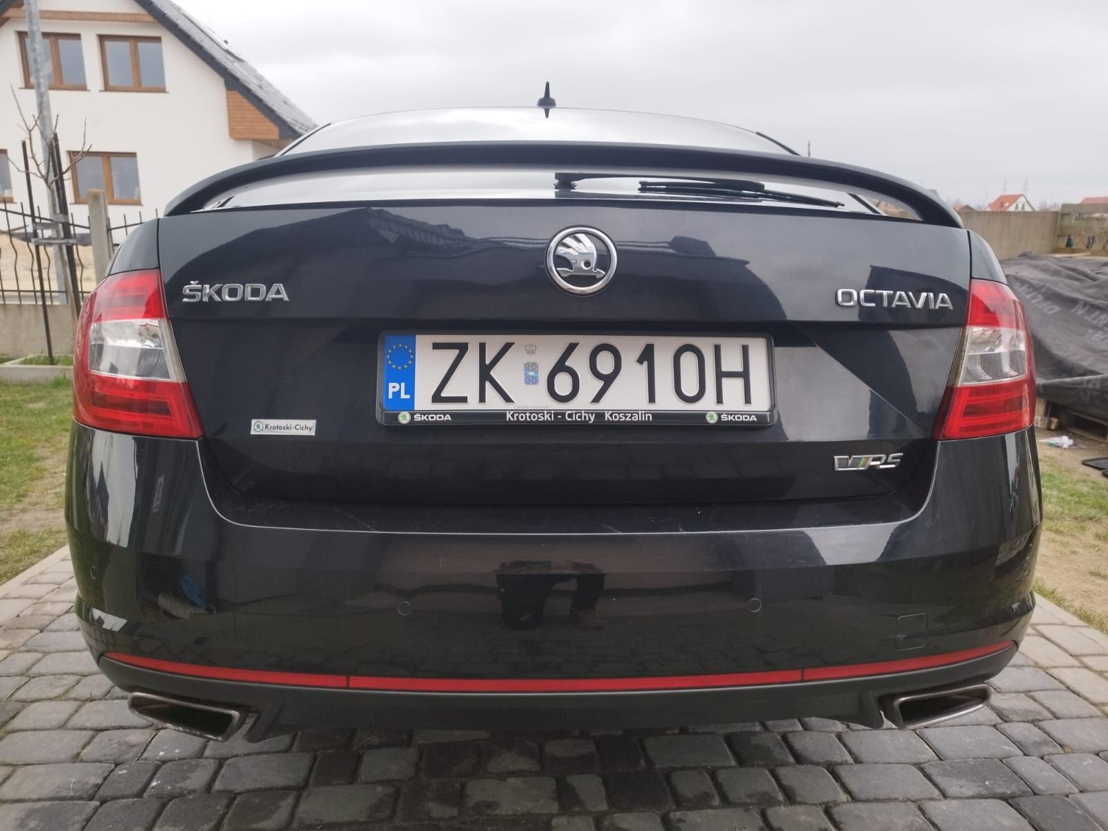 Skoda octavia RS 220km 1 właściciel-Faktura