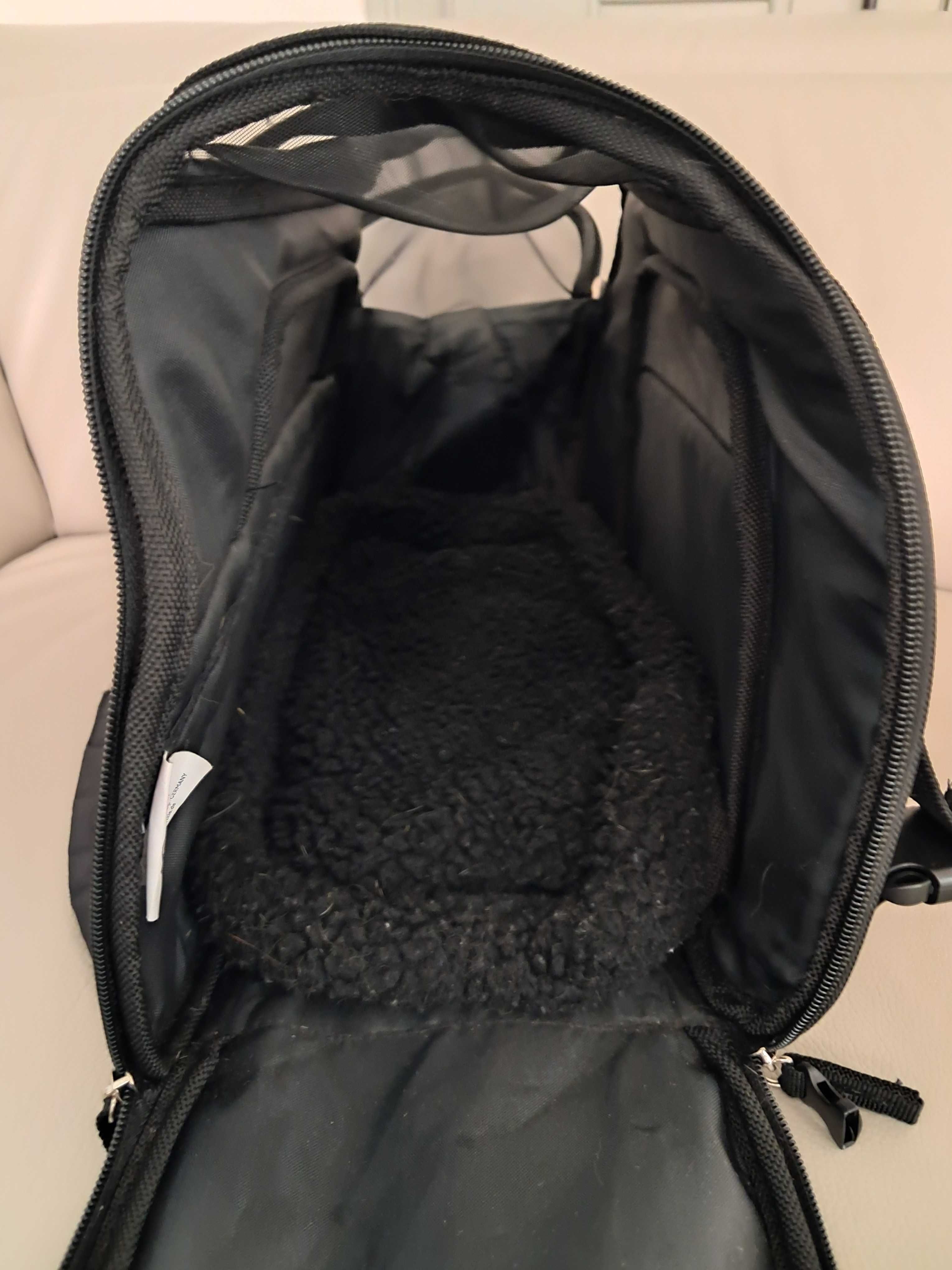 Saco Transportador Caes ou Gatos, Preto