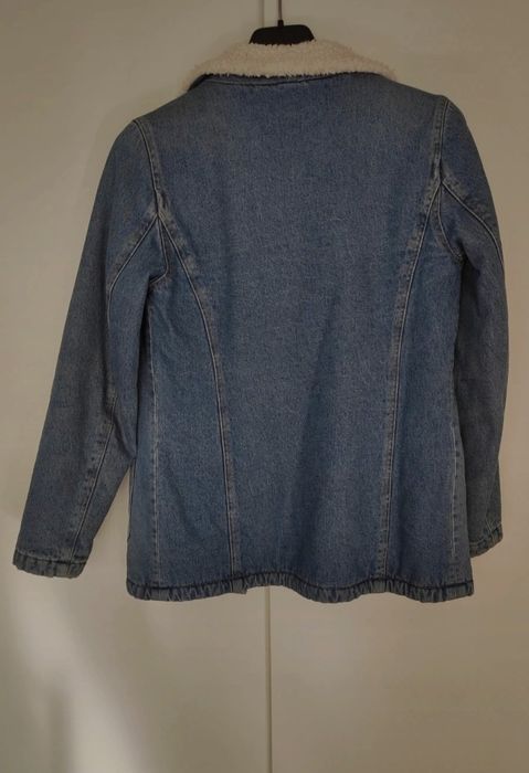 Kurtka jeansowa z misiem S