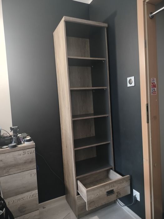 Regał+ półka wisząca