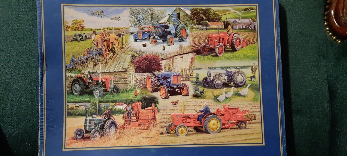 Puzzle 1000 traktory