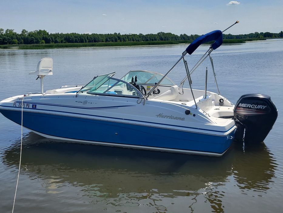 Motorówka huricanne 19st 2015 rok mercury 115koni zobacz