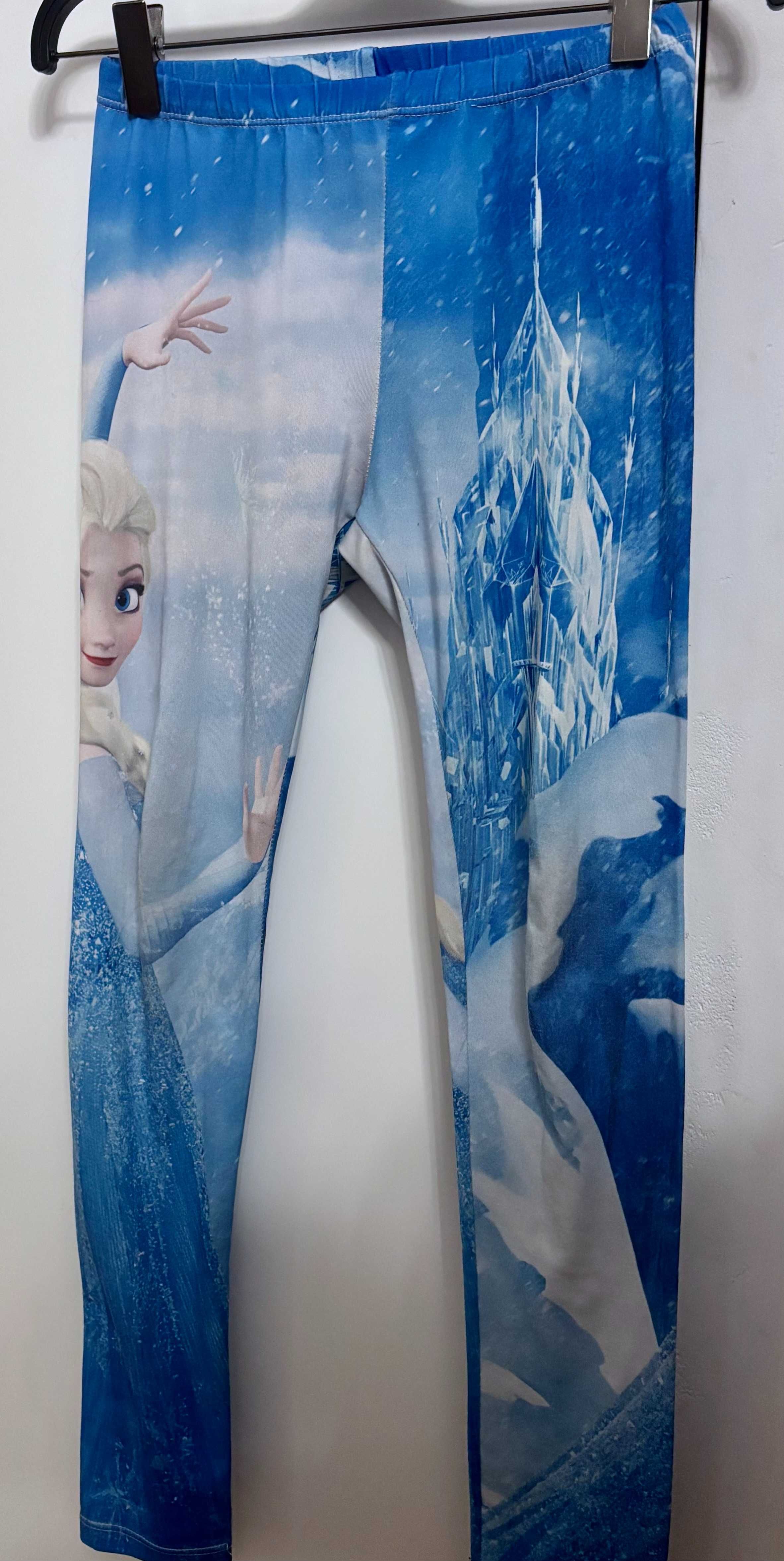 Zestaw Elza, Elsa, Frozen Kraina Lodu 3 koszulki i spodnie gratis