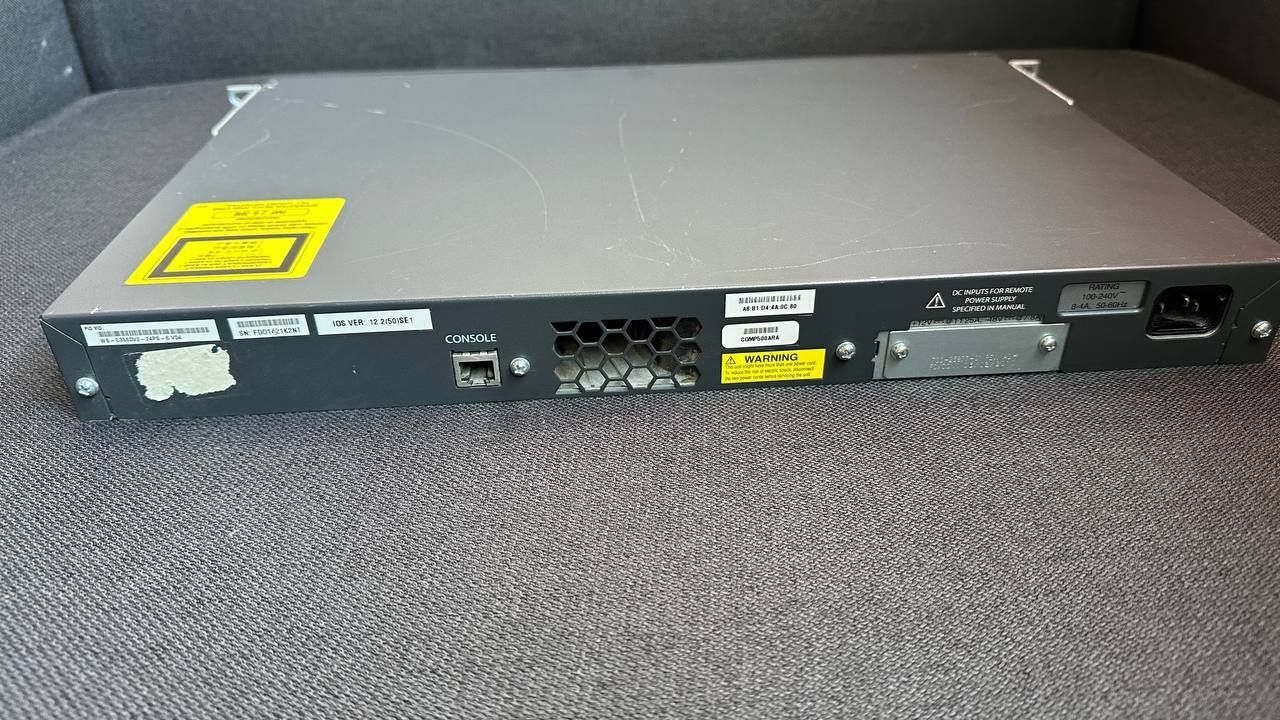 Коммутатор Cisco WS - C356V2-24PC