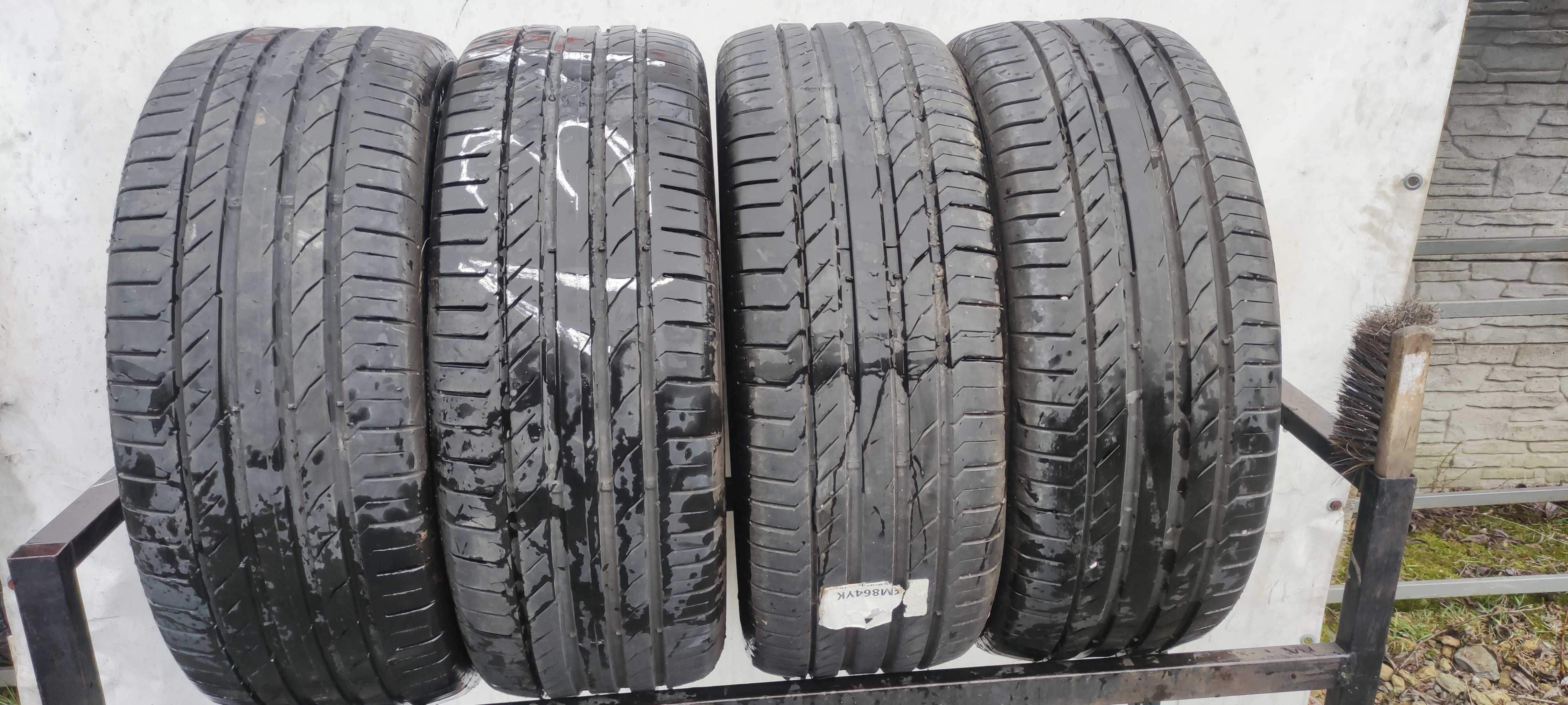 Opony Letnie 4x 235/50r18 Continental 17r. 7mm