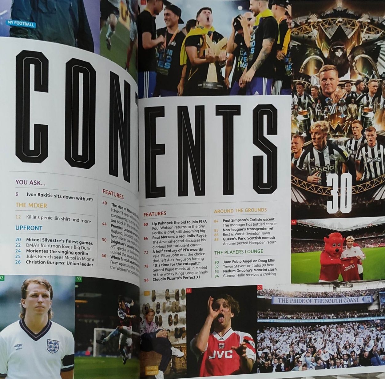 Four Four Two Magazyn 4-4-2 Newcastle United liga angielska Premier