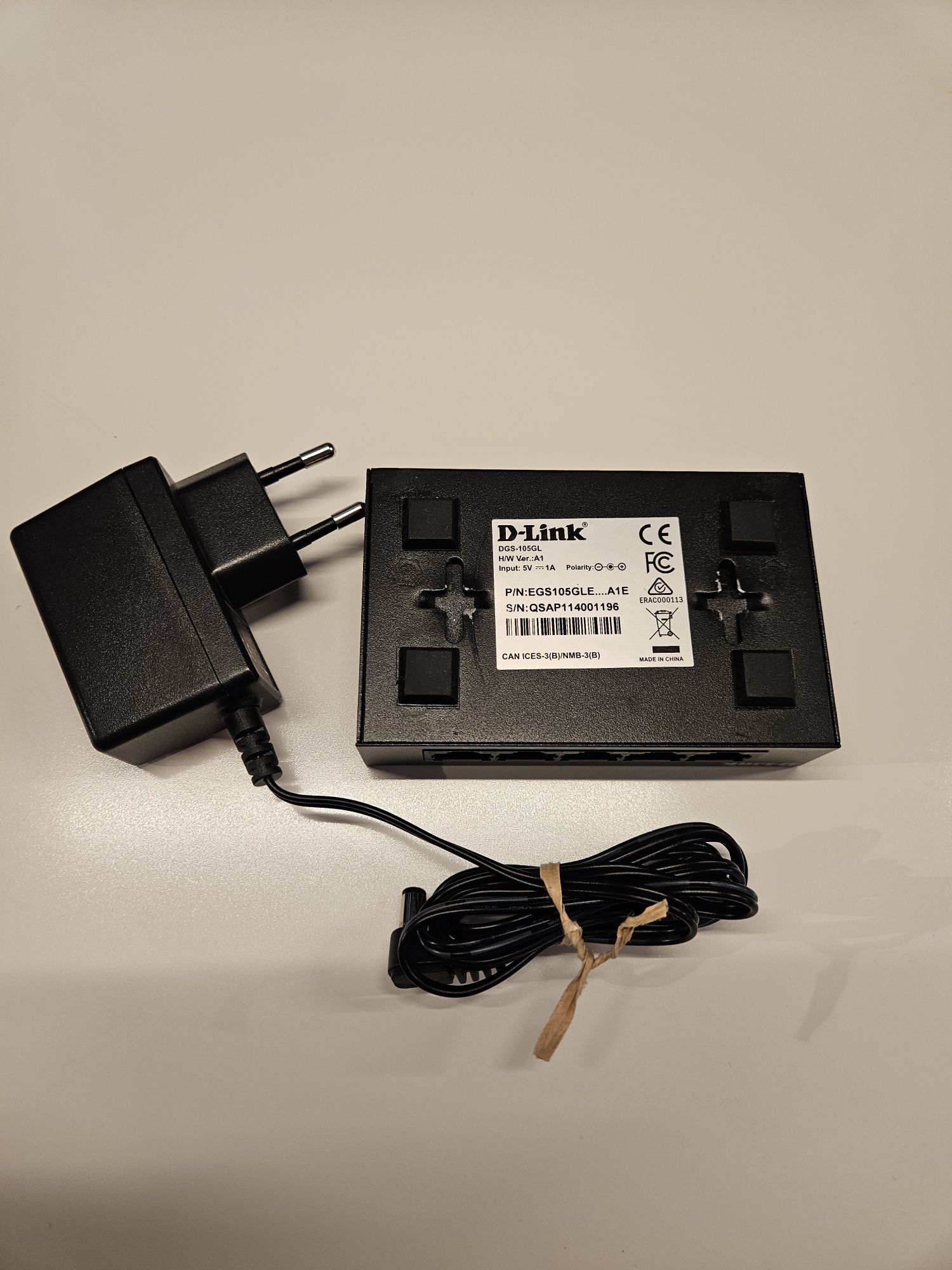 Switch gigabit Ethernet D-Link DGL-105GL