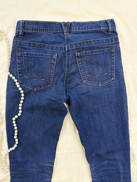 Denim Co жіночі джинси скінні, сині брюки, завужені штани, S