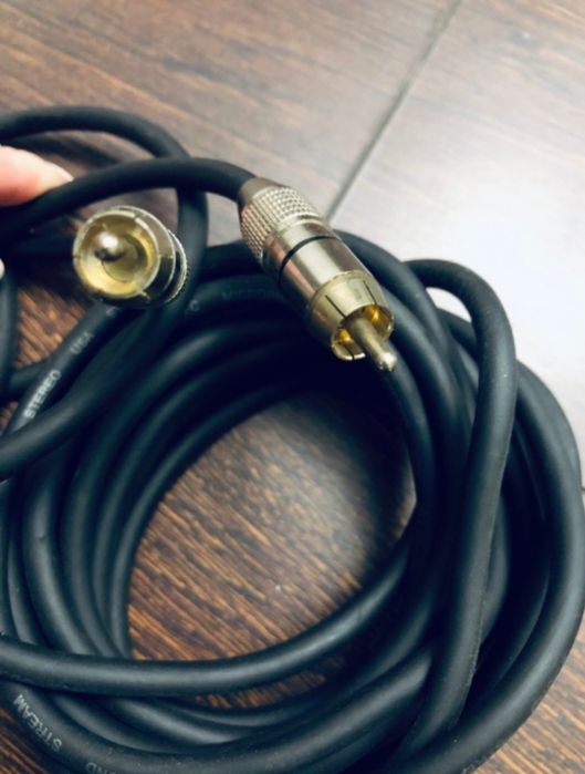 Кабель шнур Scart - Scart переходник телевизор приставка микрофон