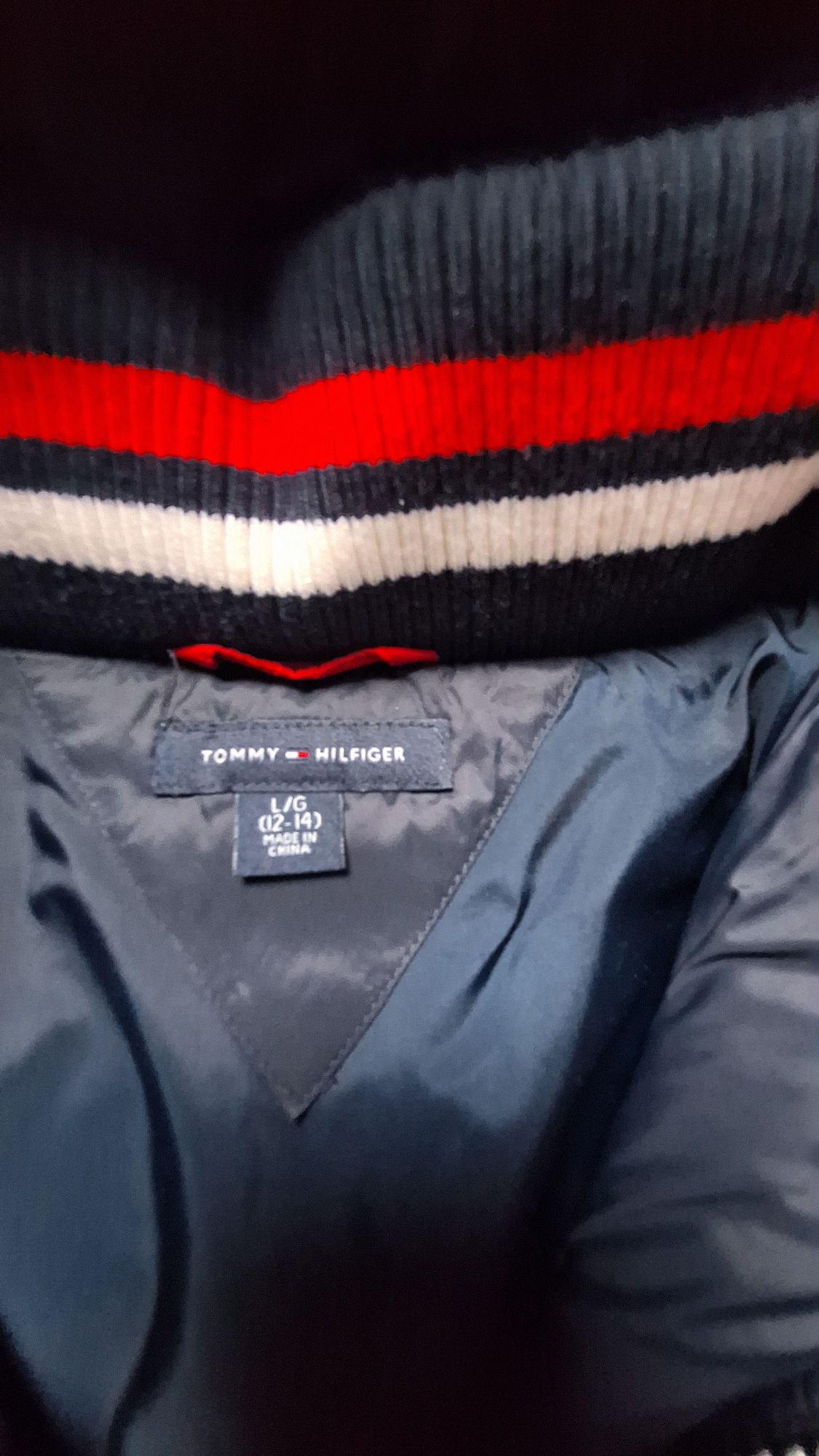 Kurtka zimowa puchowa Tommy Hilfiger 158