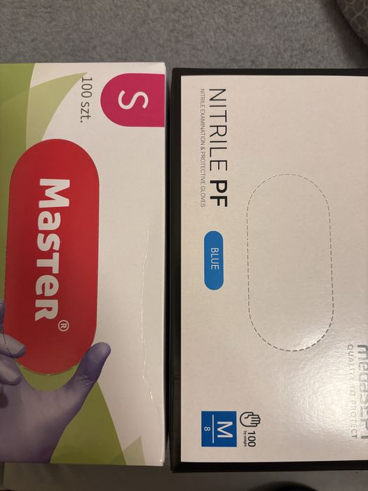 Rekawiczki nitrylowe 2opakowania