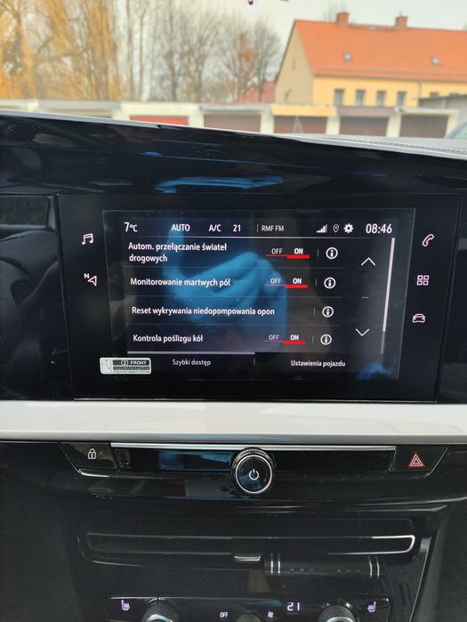 Folia ochronne na ekran samochodowy matowa