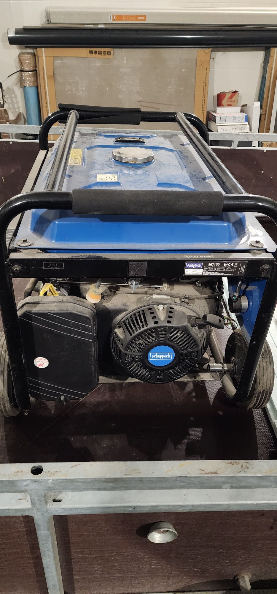 Продам генератор Scheppach SG7100