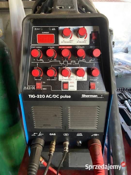 TIG- 320 AC/DC Pulse Sherman