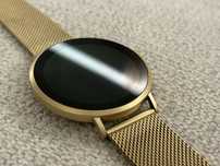 j.NOWY Smartwatch MANTA Alexa Lux Złoty + pasek