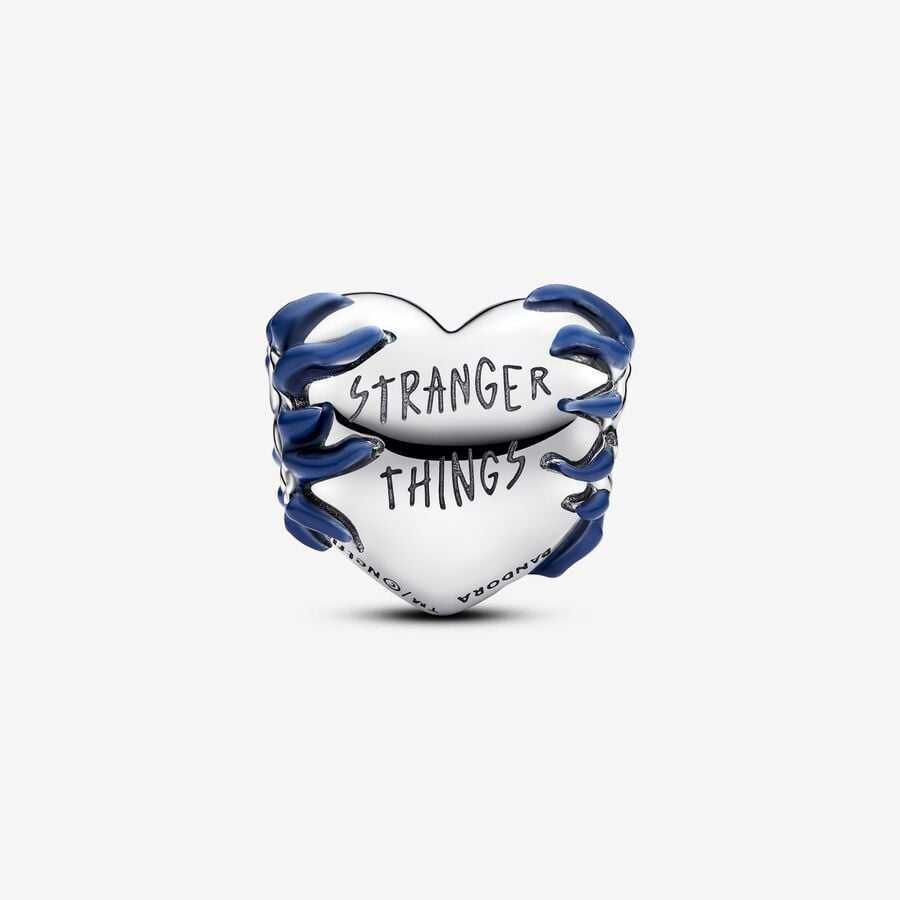 Pandora Charms-zawieszka świecący w ciemności Stranger Things Serce