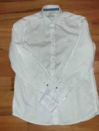 sOliver, koszula biala z wstawkami, S lub młodzieżowy 170/176, śliczna