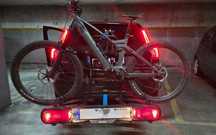Suporte 3 bicicletas (e-bike) bola reboque