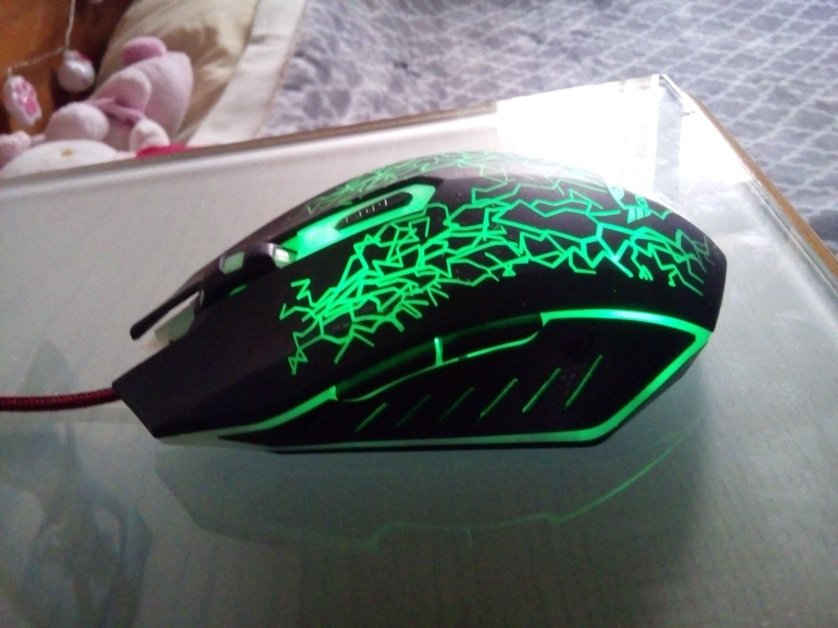 Mouse com LED's gaming