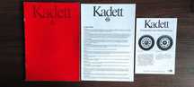 Prospekt Opel Kadett