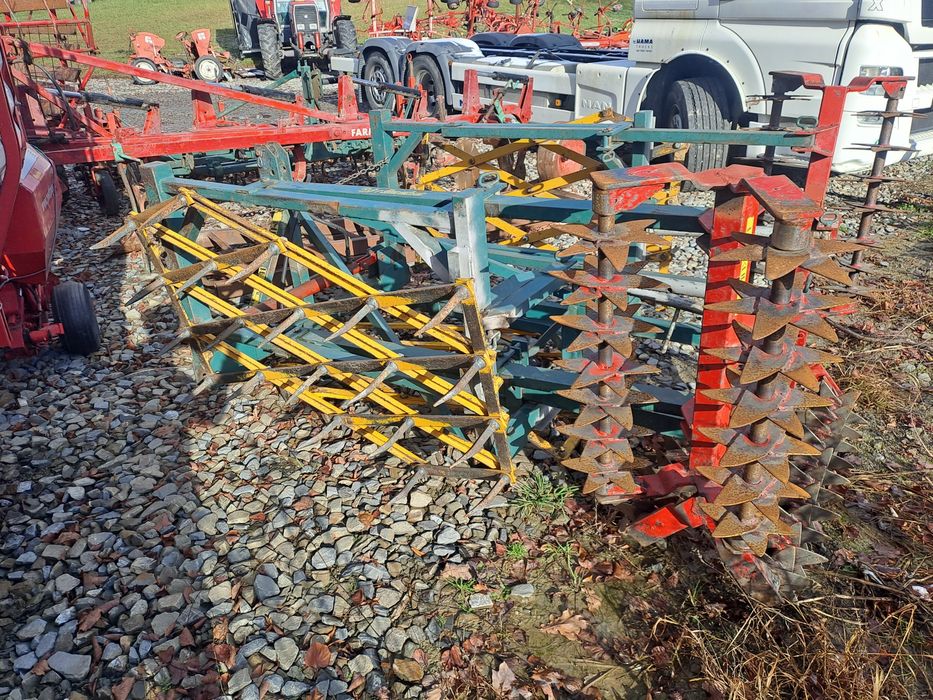 Agregat uprawowy brony kultywator radło brony ciężkie chydrauliczne