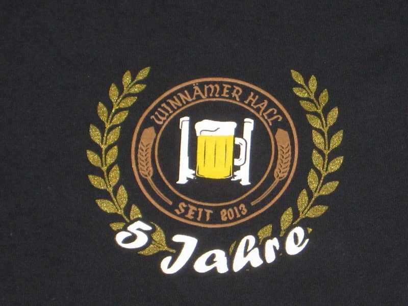 T-shirt koszulka piwo Niemcy Idel Brau 1650 browar niemiecki vintage