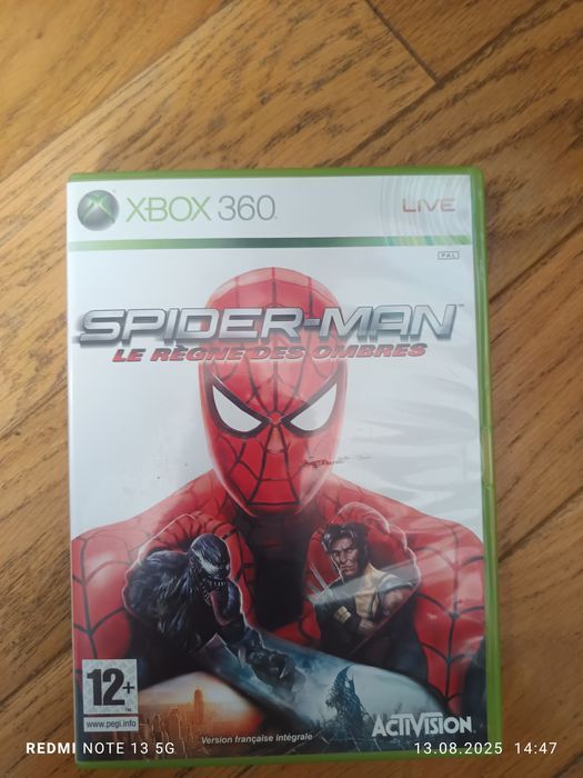Spiderman web of shadows