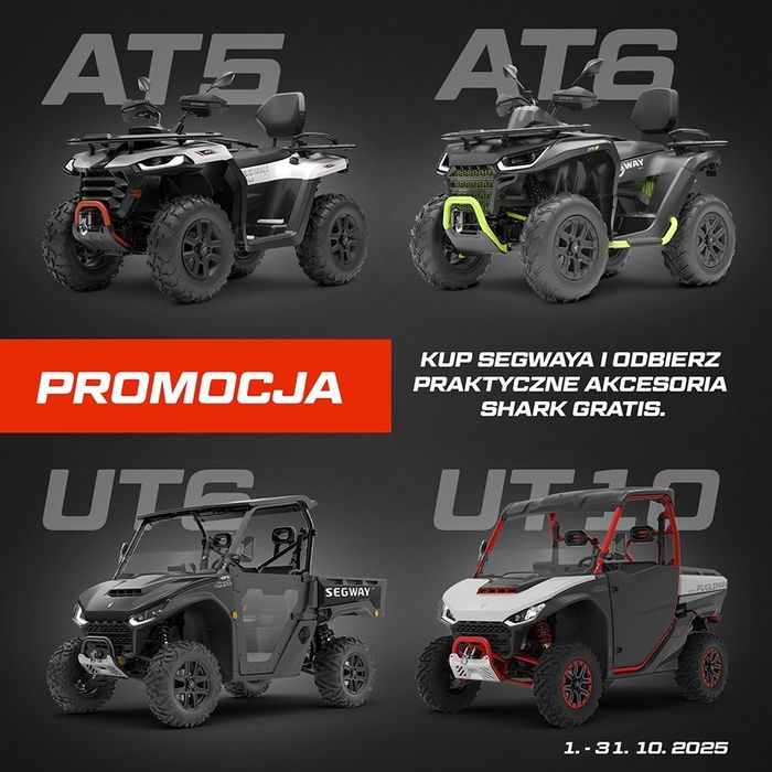 Segway AT6L Limited 570cc 4x4 *GRATIS KUFER*