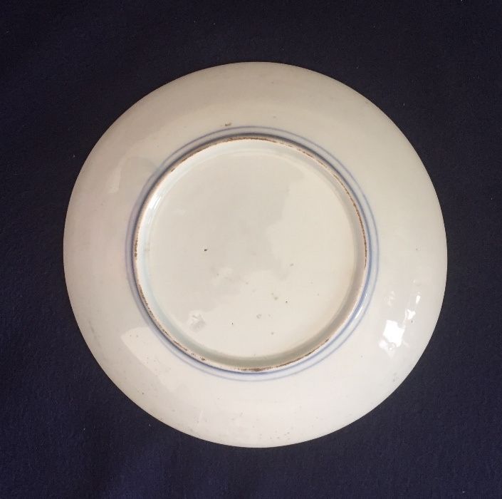 Prato porcelana companhia das índias Imari marcado raro
