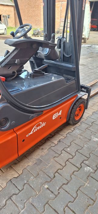 wózek widłowy elektryczny Linde E14