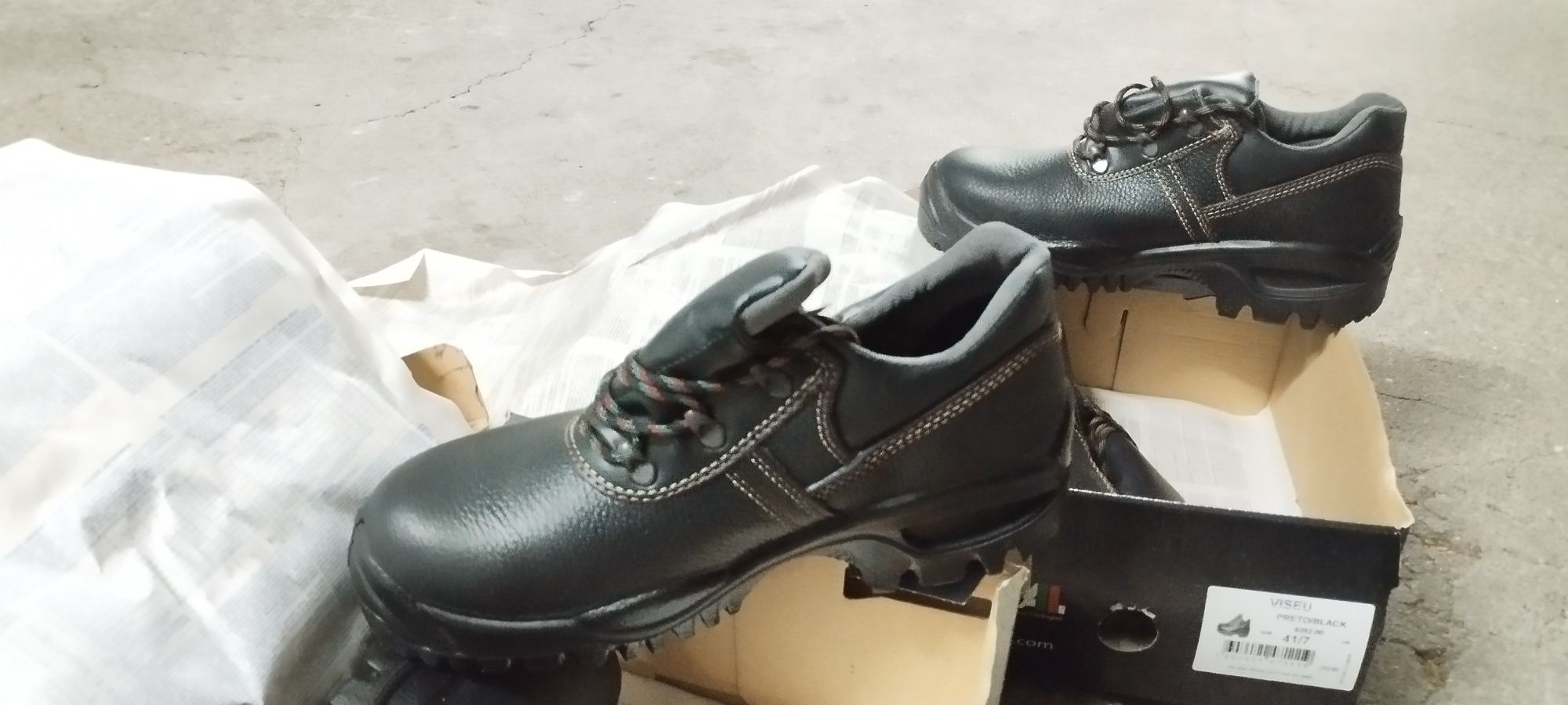 Botas biqueira de aço