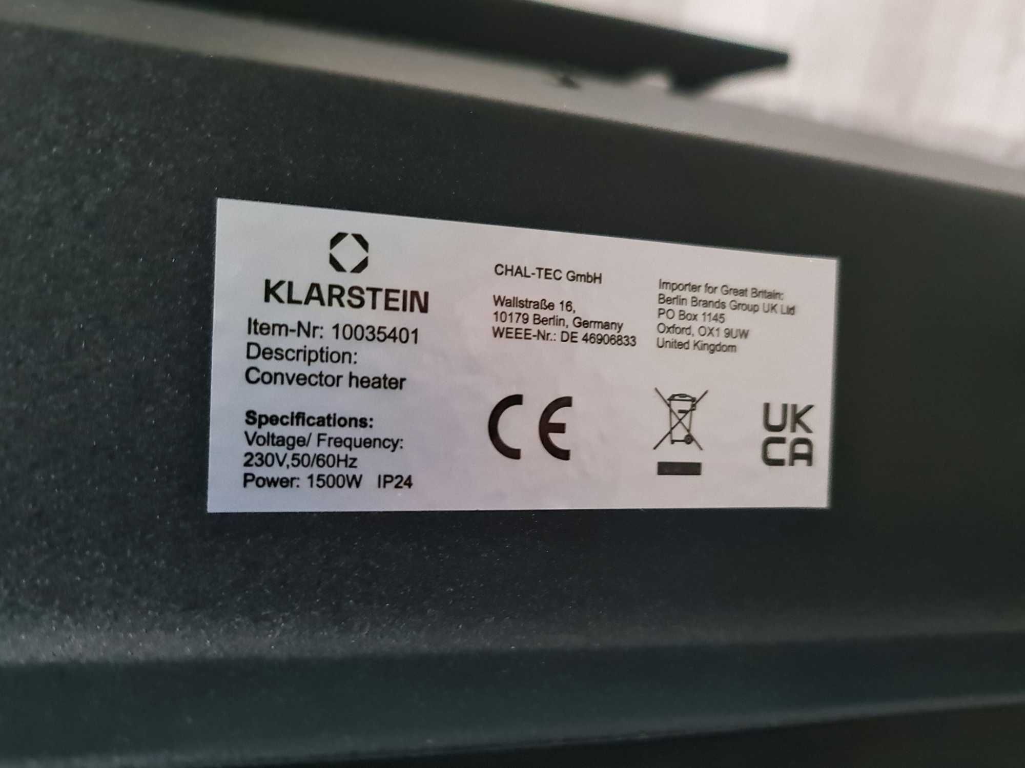 Klarstein Bansin Smart 1500 grzejnik konwektorowy