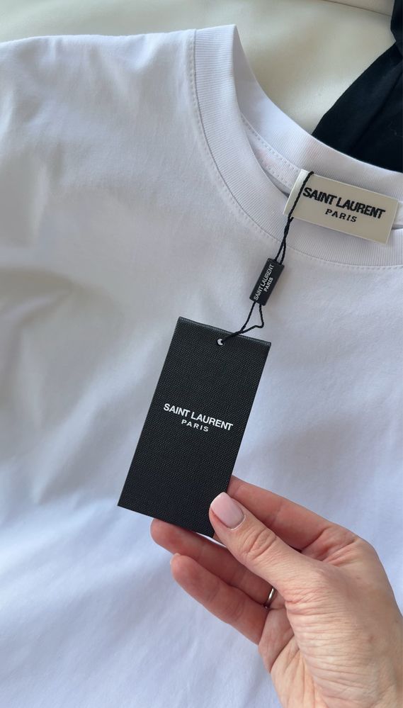 Трендова футболка Saint Laurent (ysl) SALE