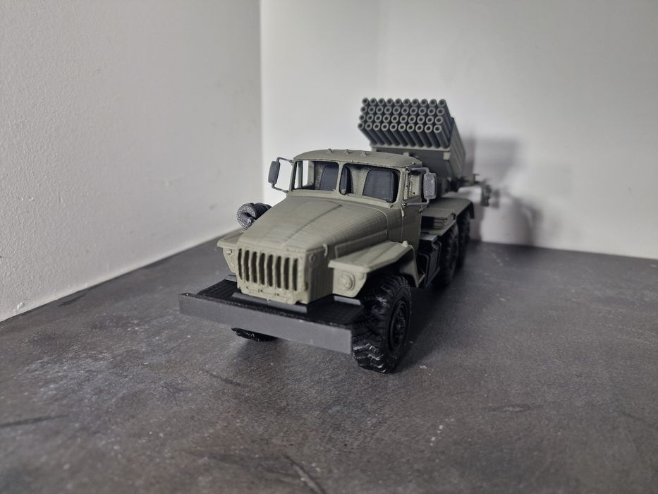 Сувенір, БМ-21 град, для артилериста, військового, іграшка, РСЗВ